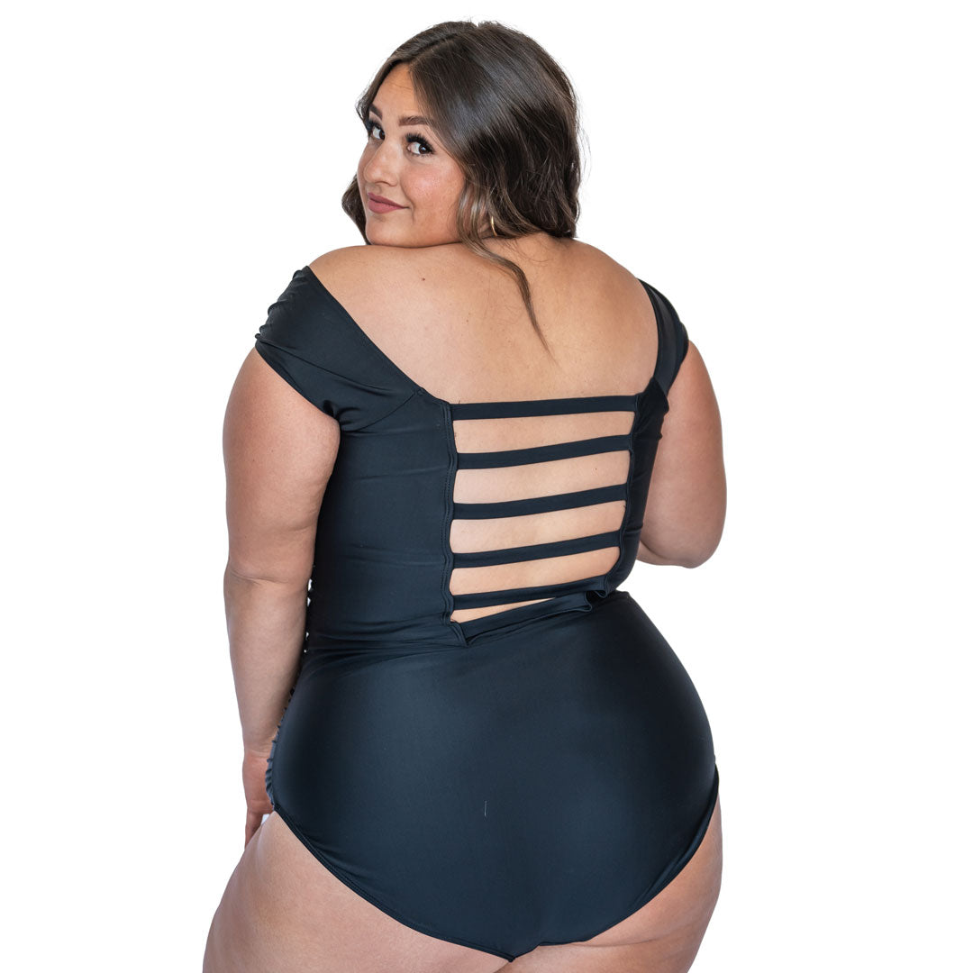 Bardot One Piece Swimsuit