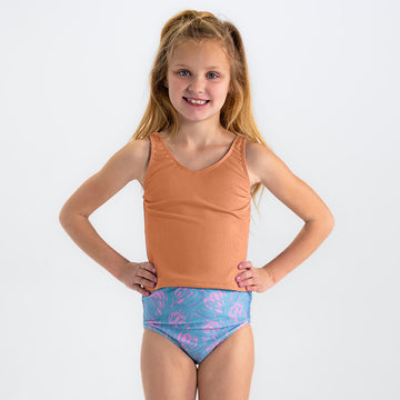 V Neck Tankini Top (Girls)