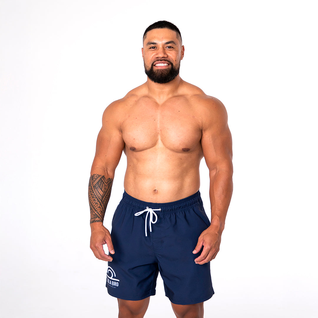 Cruiser Shorts, Navy / S, alternate product image by Janela Bay