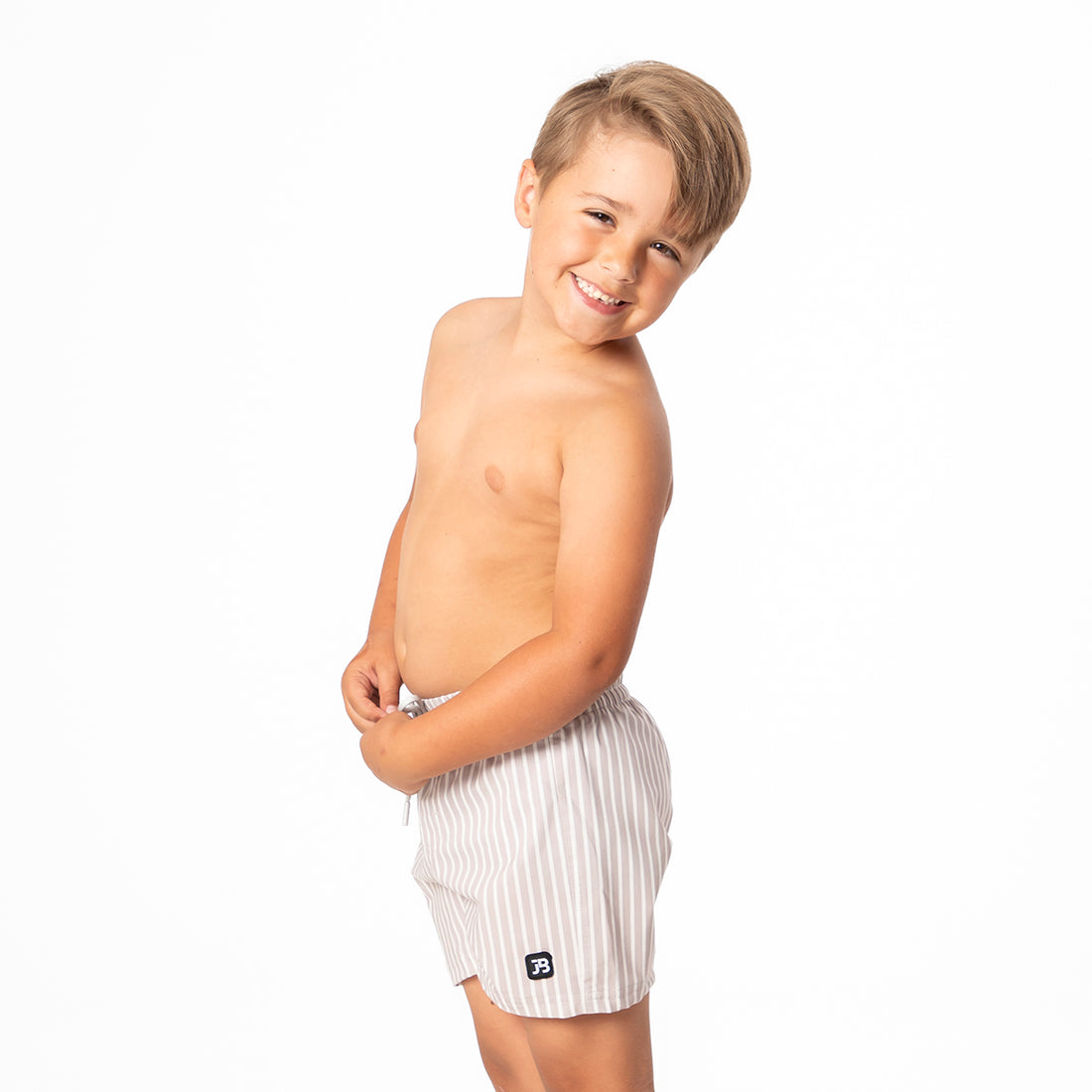 Reef Shorts (Boys), Caramel Stripes / Boys 2T, alternate product image by Janela Bay