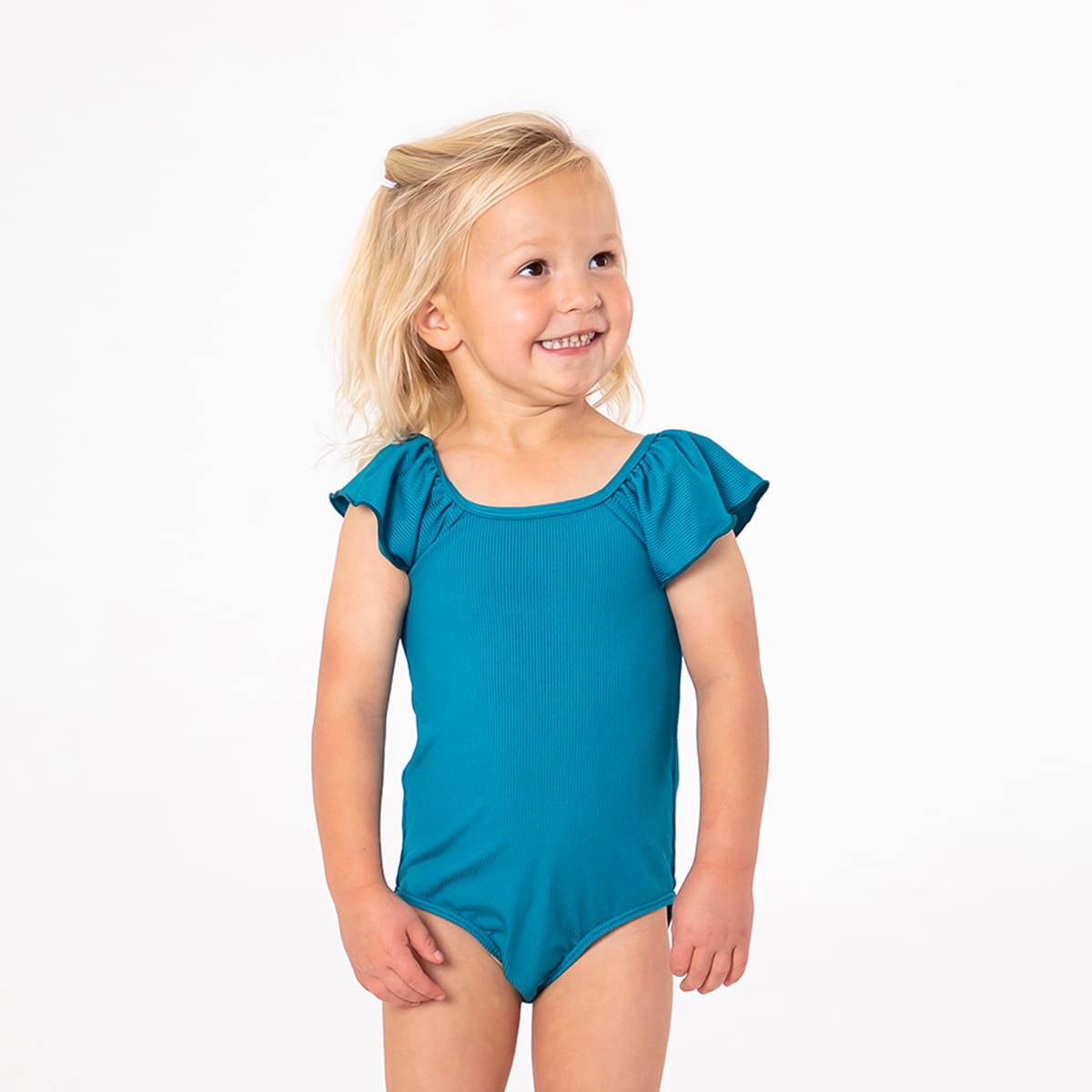 Ruffle Sleeve One Piece (Girls)