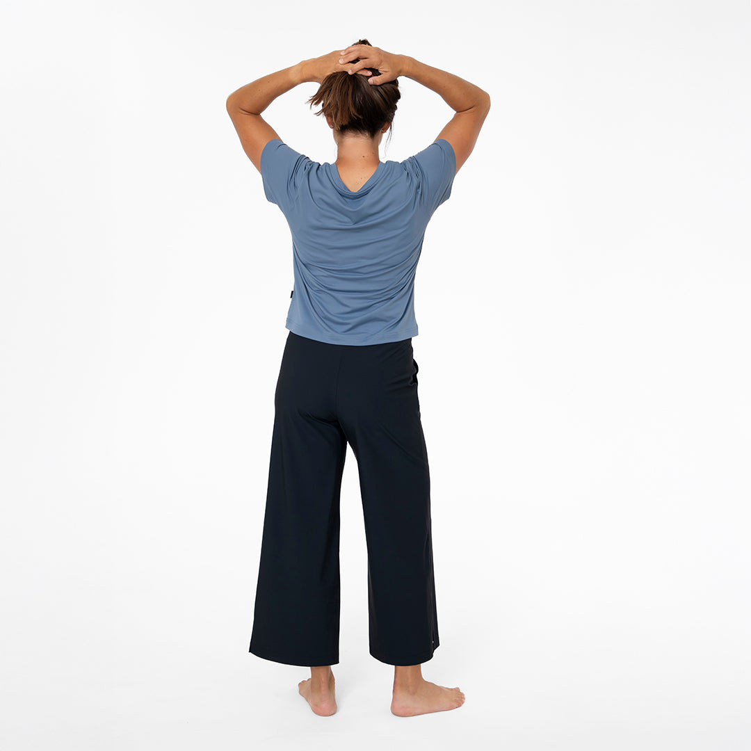 Wide Leg Tech Pants