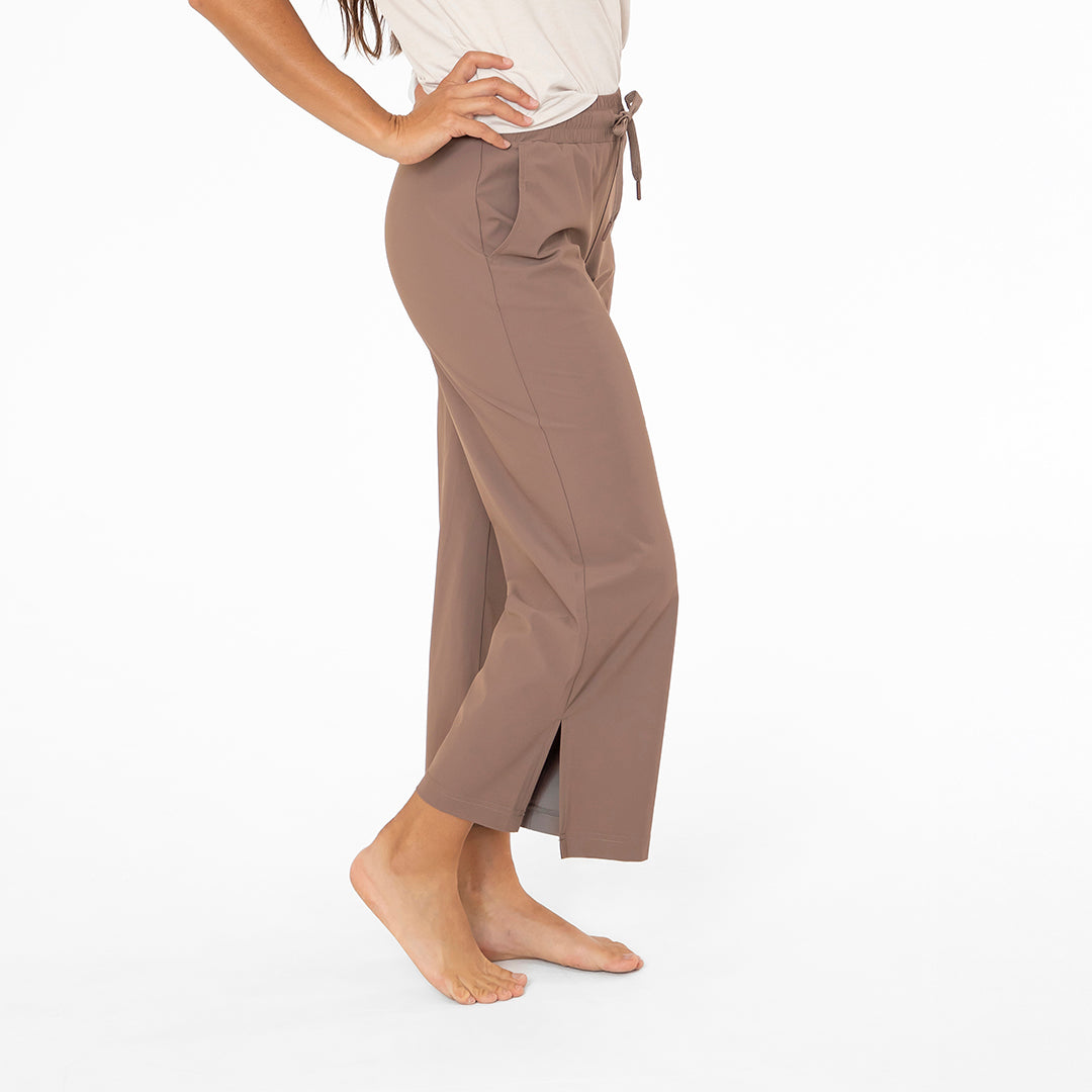 Wide Leg Tech Pants