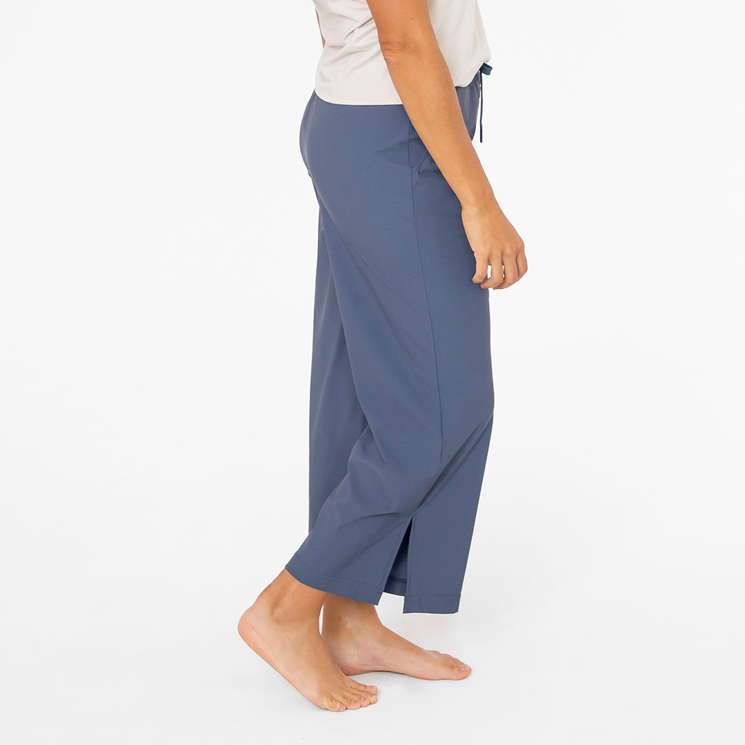 Wide Leg Tech Pants