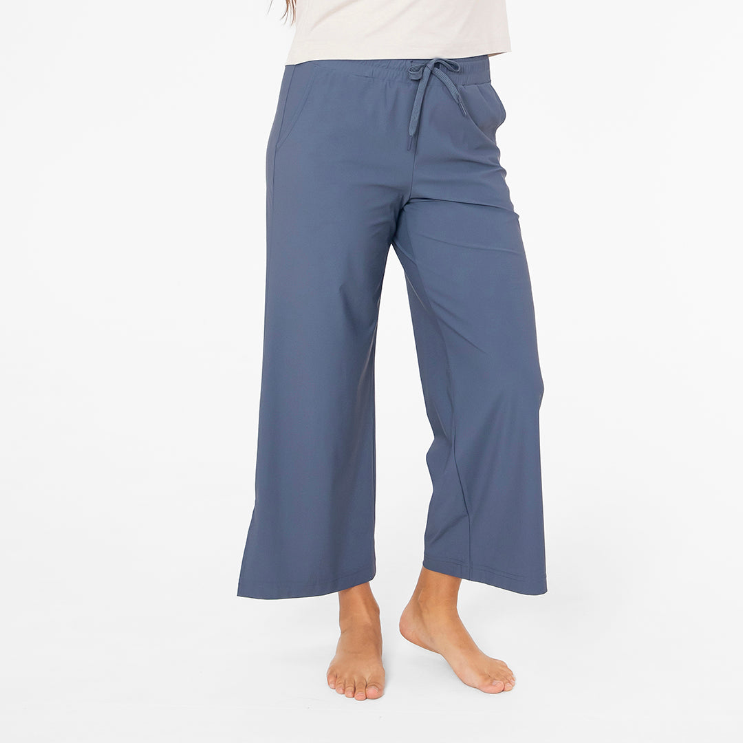 Wide Leg Tech Pants