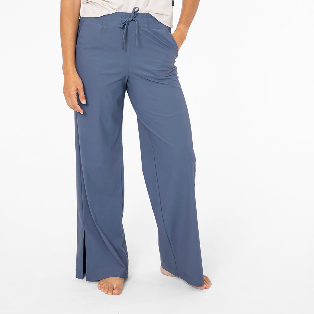 Wide Leg Tech Pants