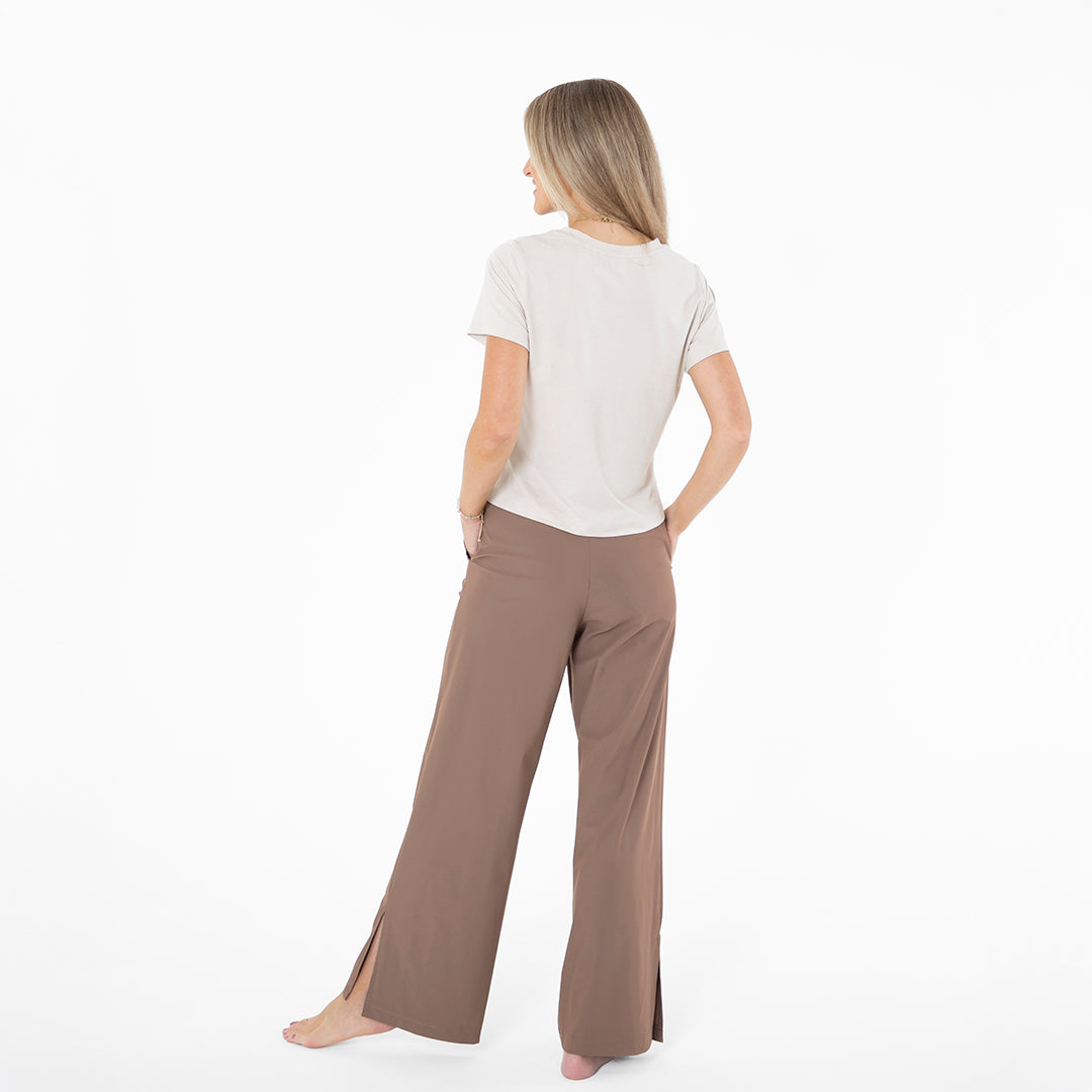 Wide Leg Tech Pants