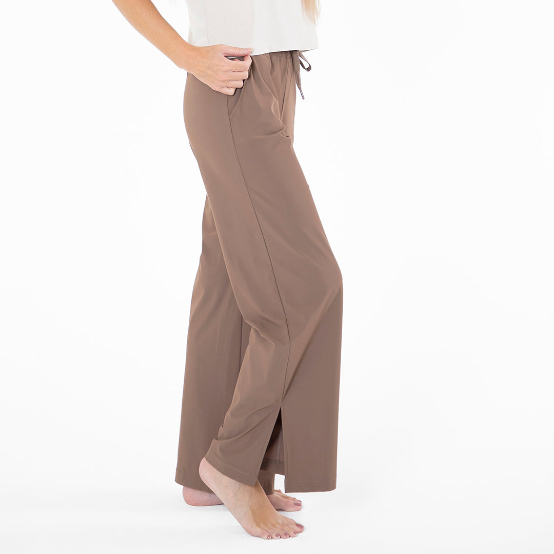 Wide Leg Tech Pants