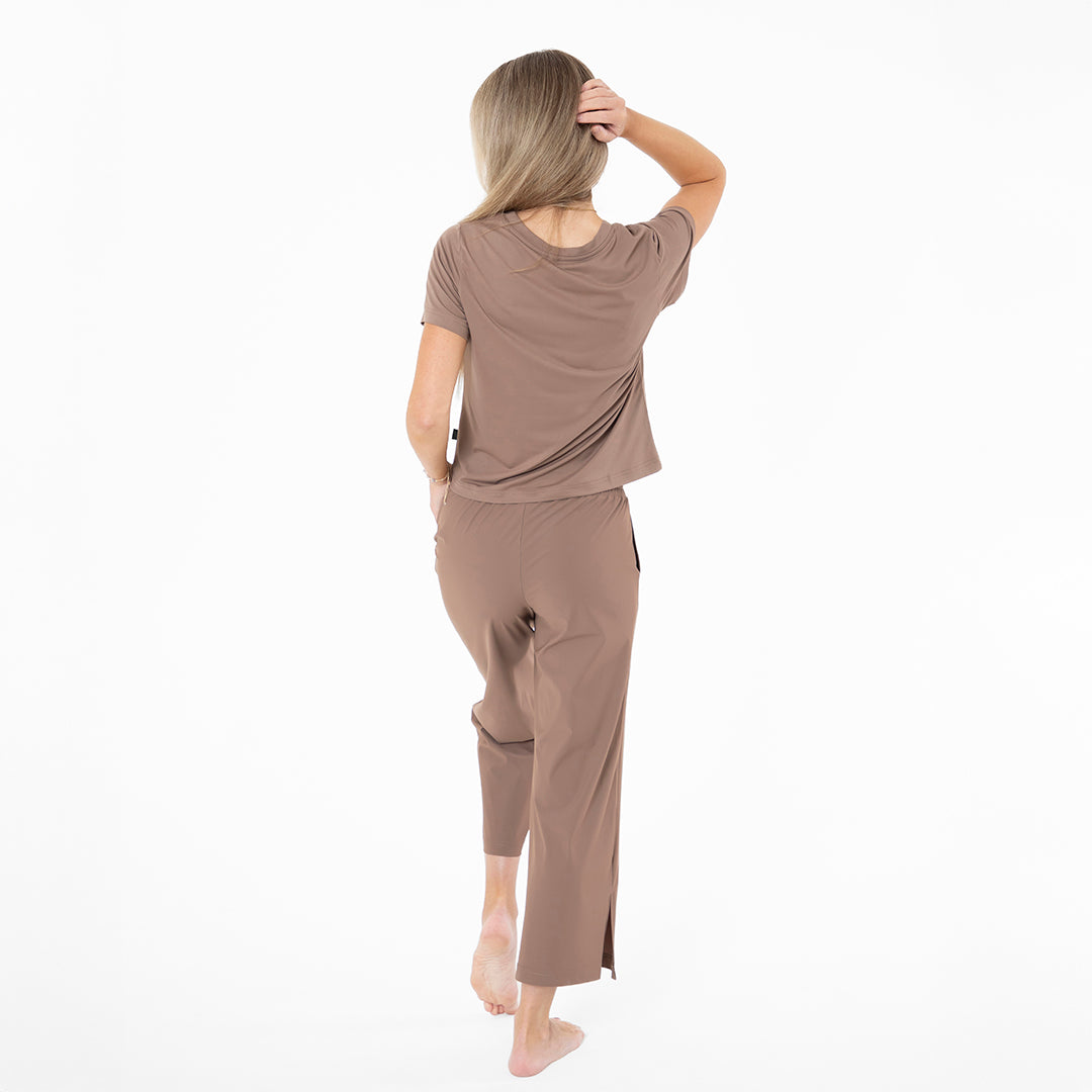 Wide Leg Tech Pants