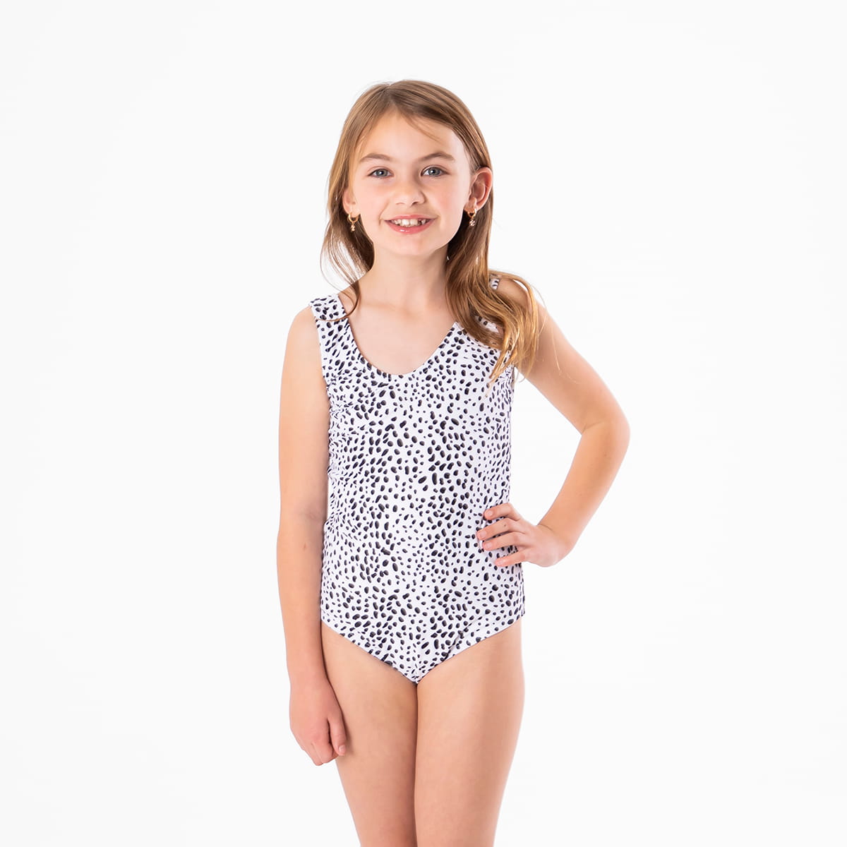Bow Back One Piece Swimsuit (Girls)