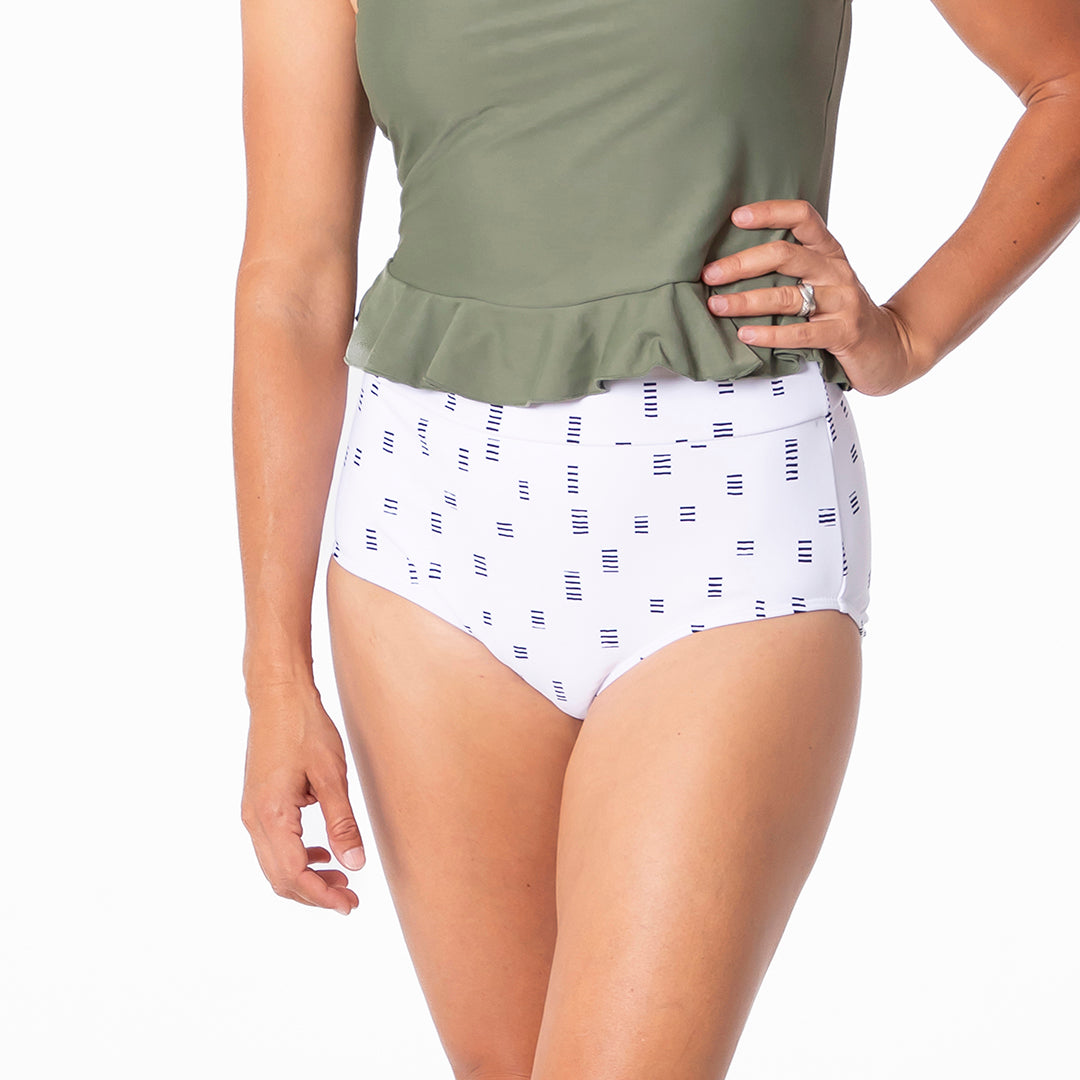 Seamless Waistband Bottoms, Random Stripe Groups / XXS, alternate product image by Janela Bay