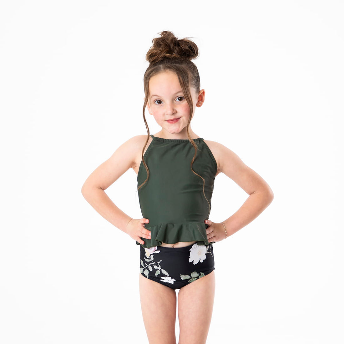 Original High Waist Bottoms (Girls) by Janela Bay