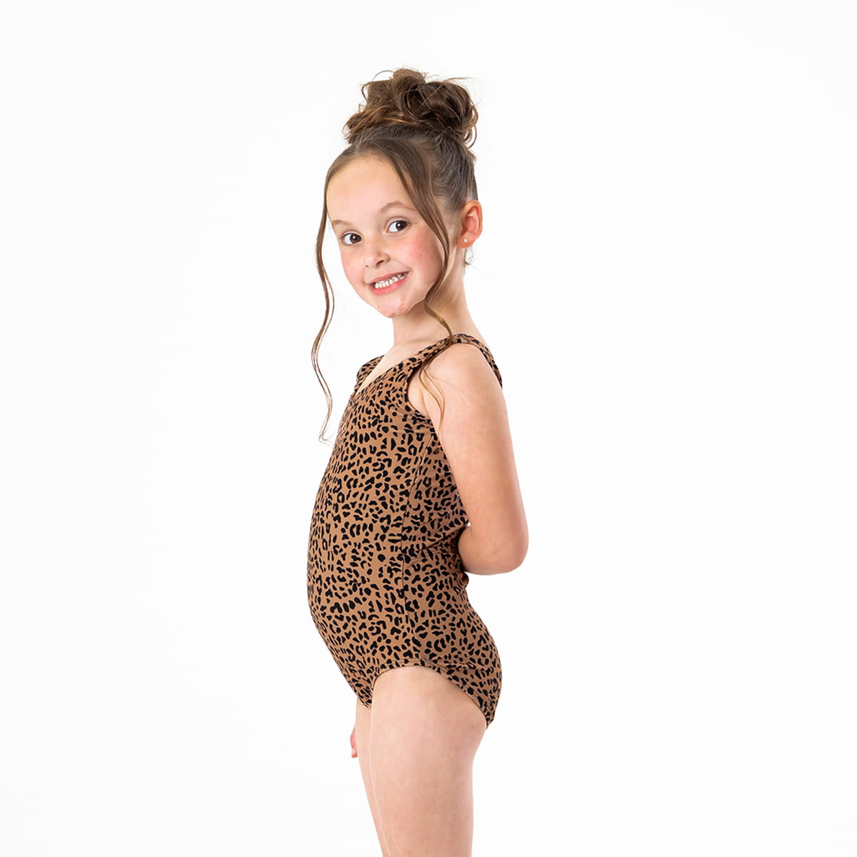 Bow Back One Piece Swimsuit (Girls)