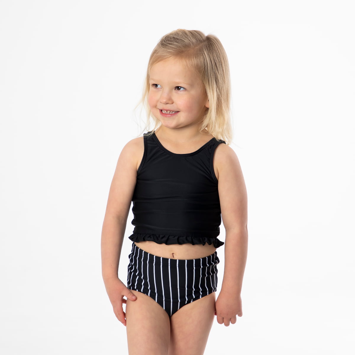 Little Ruffle Tankini Top (Girls)