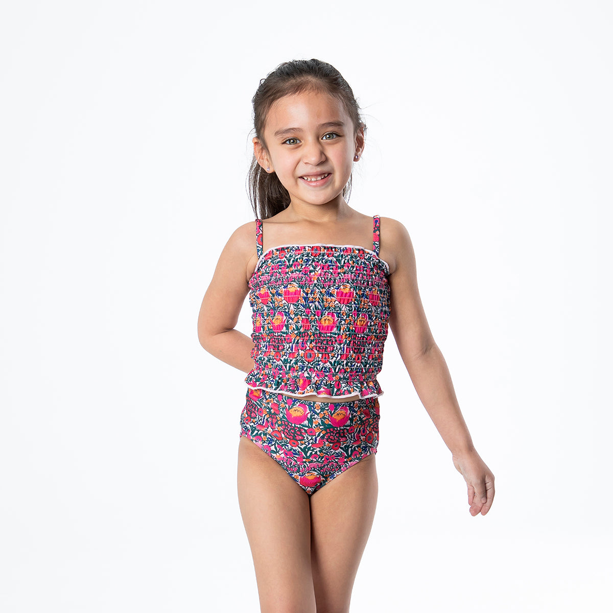 Smocked Tankini Top (Girls)