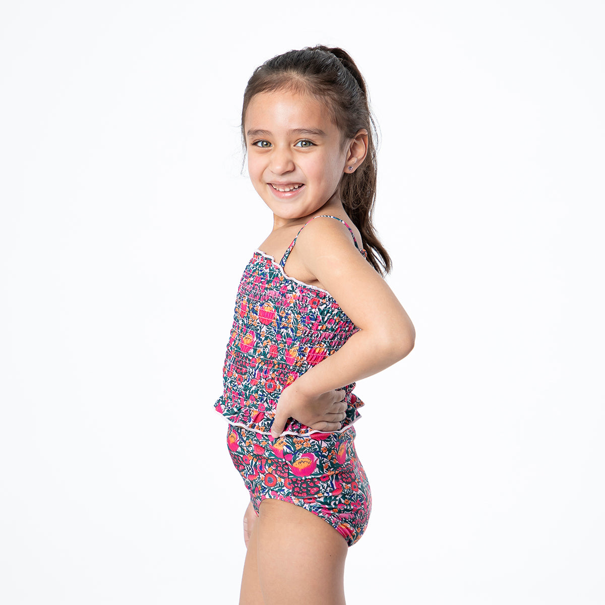 Smocked Tankini Top (Girls)