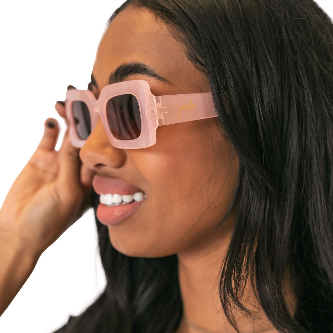 Retro Rectangle Sunglasses