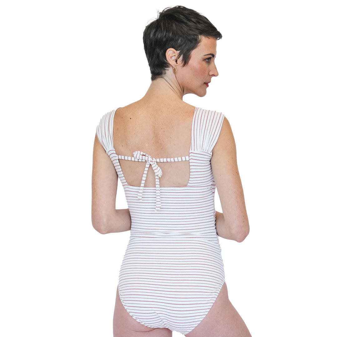 Thick Strap One Piece Swimsuit