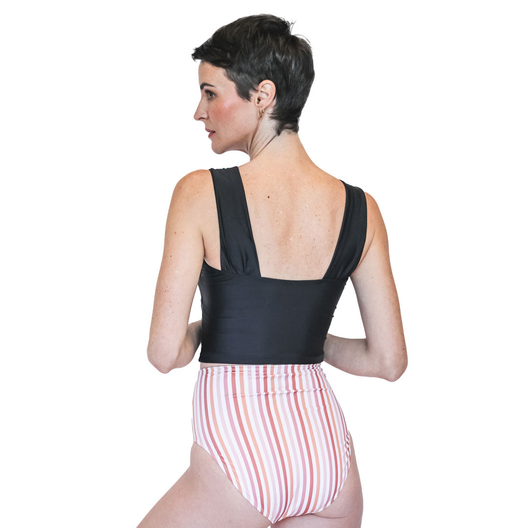 Twist Front Tankini Top