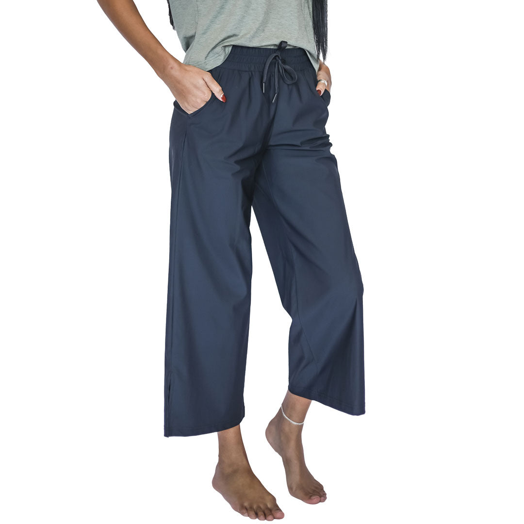 Wide Leg Tech Pants