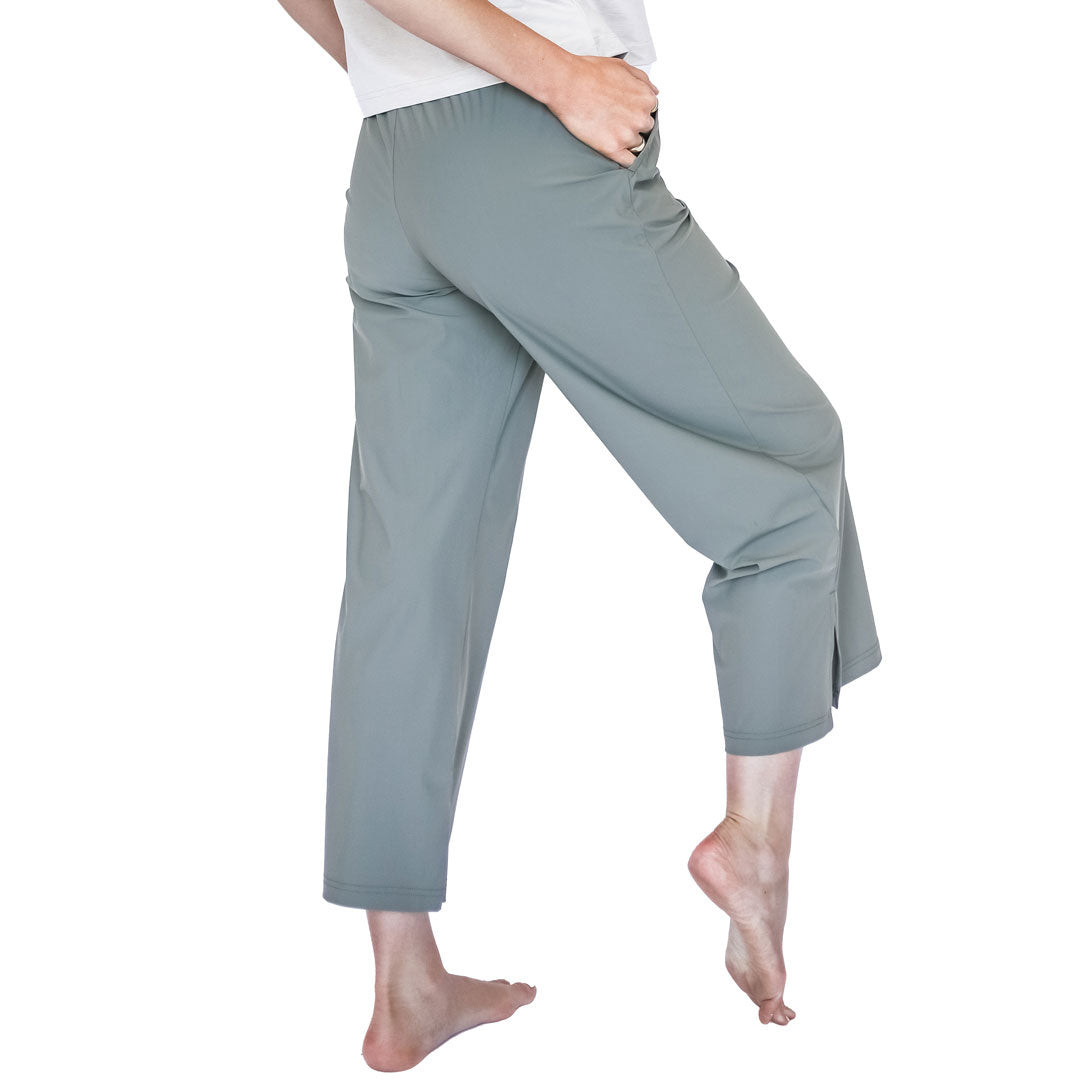 Wide Leg Tech Pants