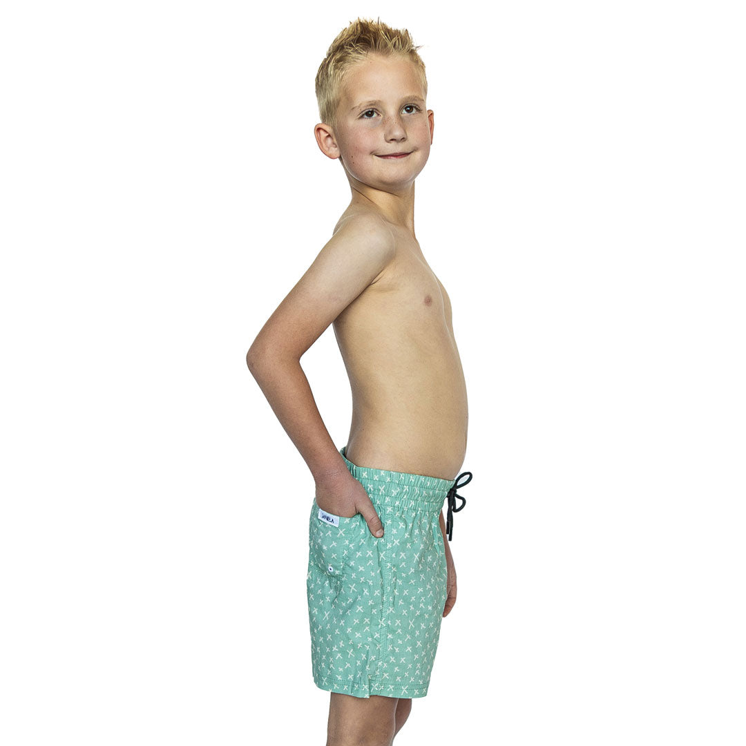 Cruiser Shorts (Boys), Sage X Marks / Boys 2T, alternate product image by Janela Bay
