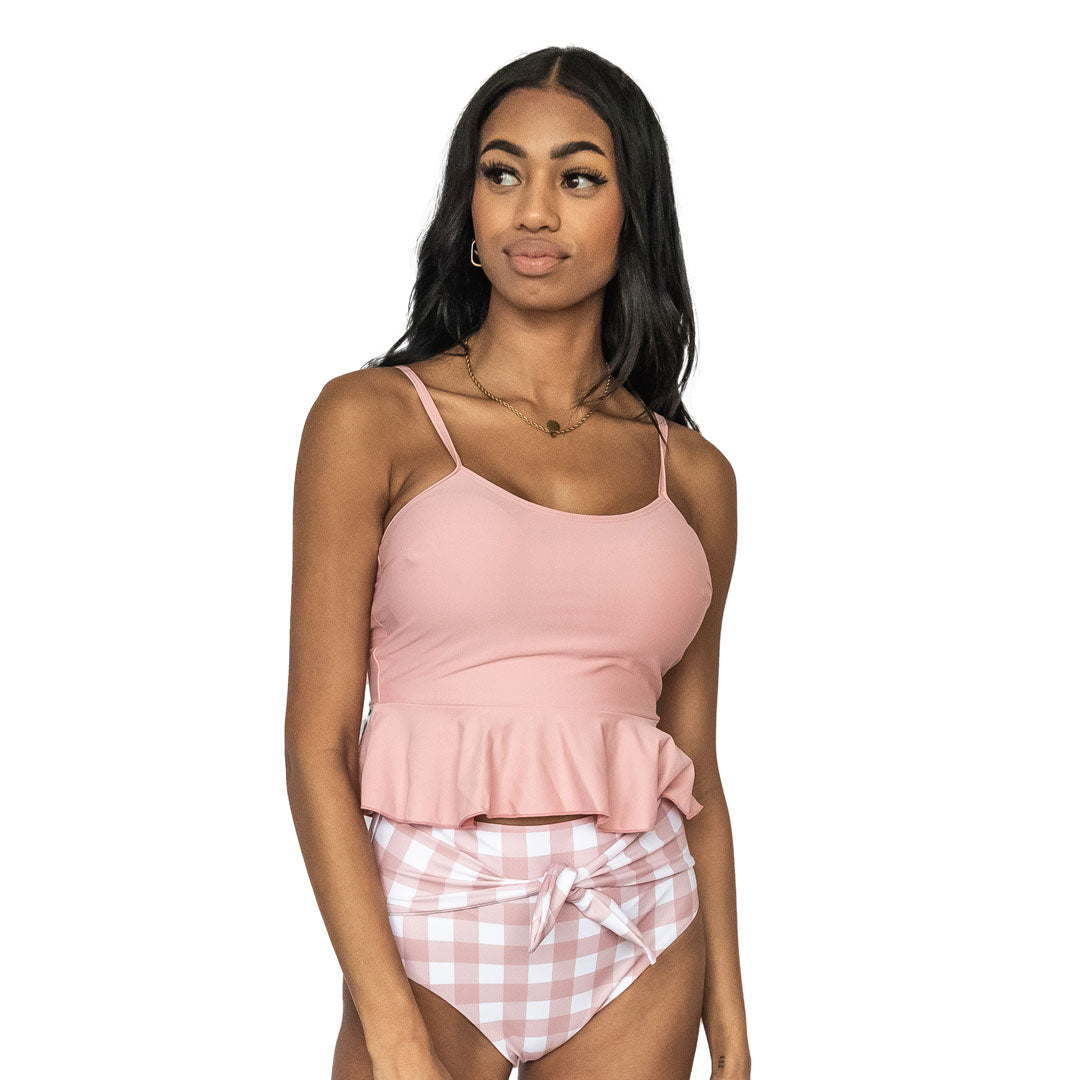 Bow Back Tankini Top, image 4 of 5