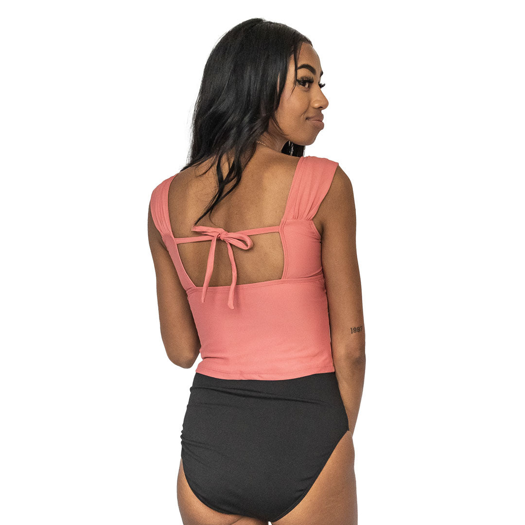 Thick Strap Tankini Top
