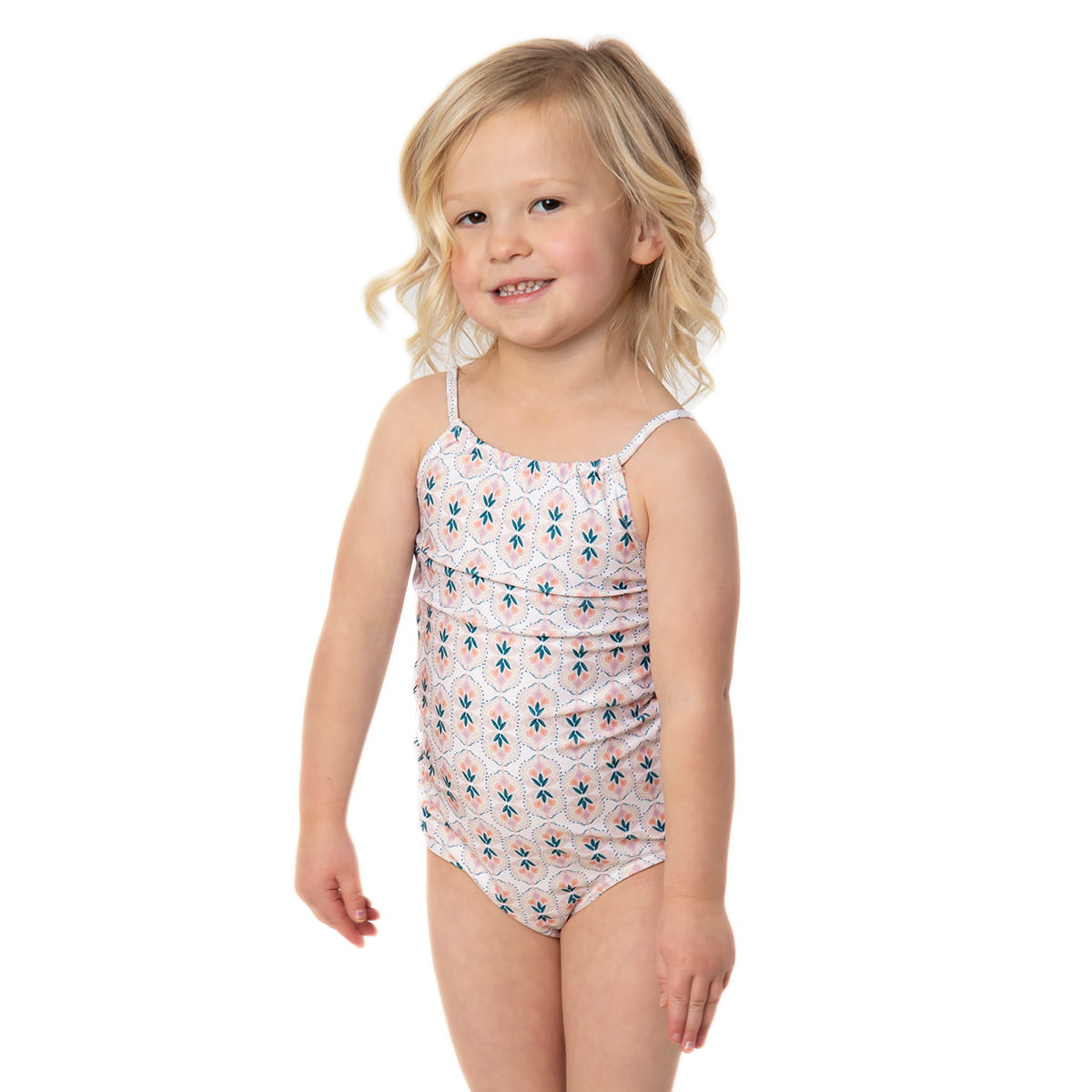 High Neck One Piece Swimsuit (Girls)