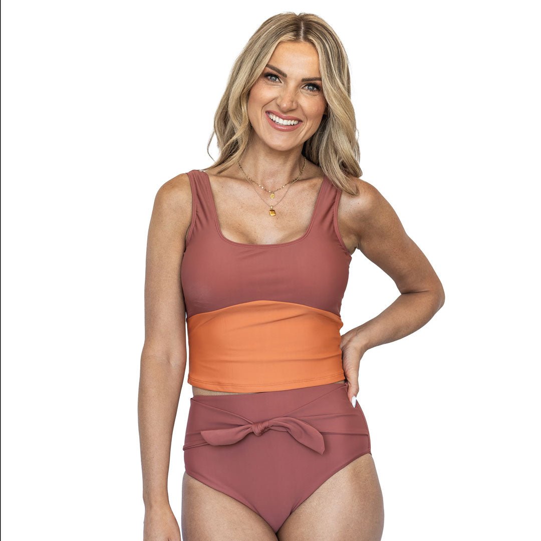 High Cut Waist Tie Bottoms