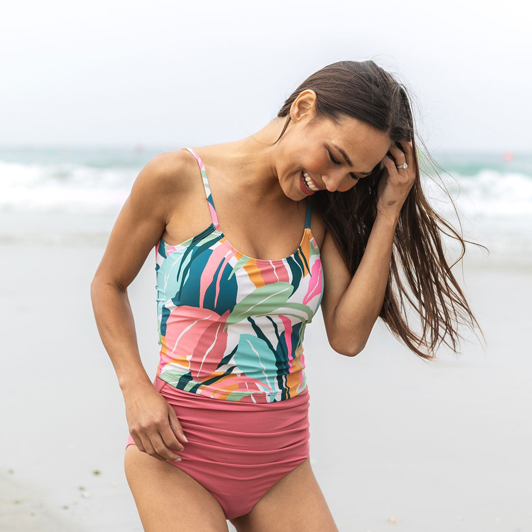 Ruched High Cut Seamless Bottoms