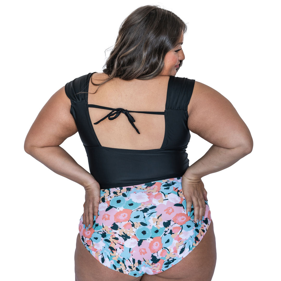 Thick Strap Tankini Top