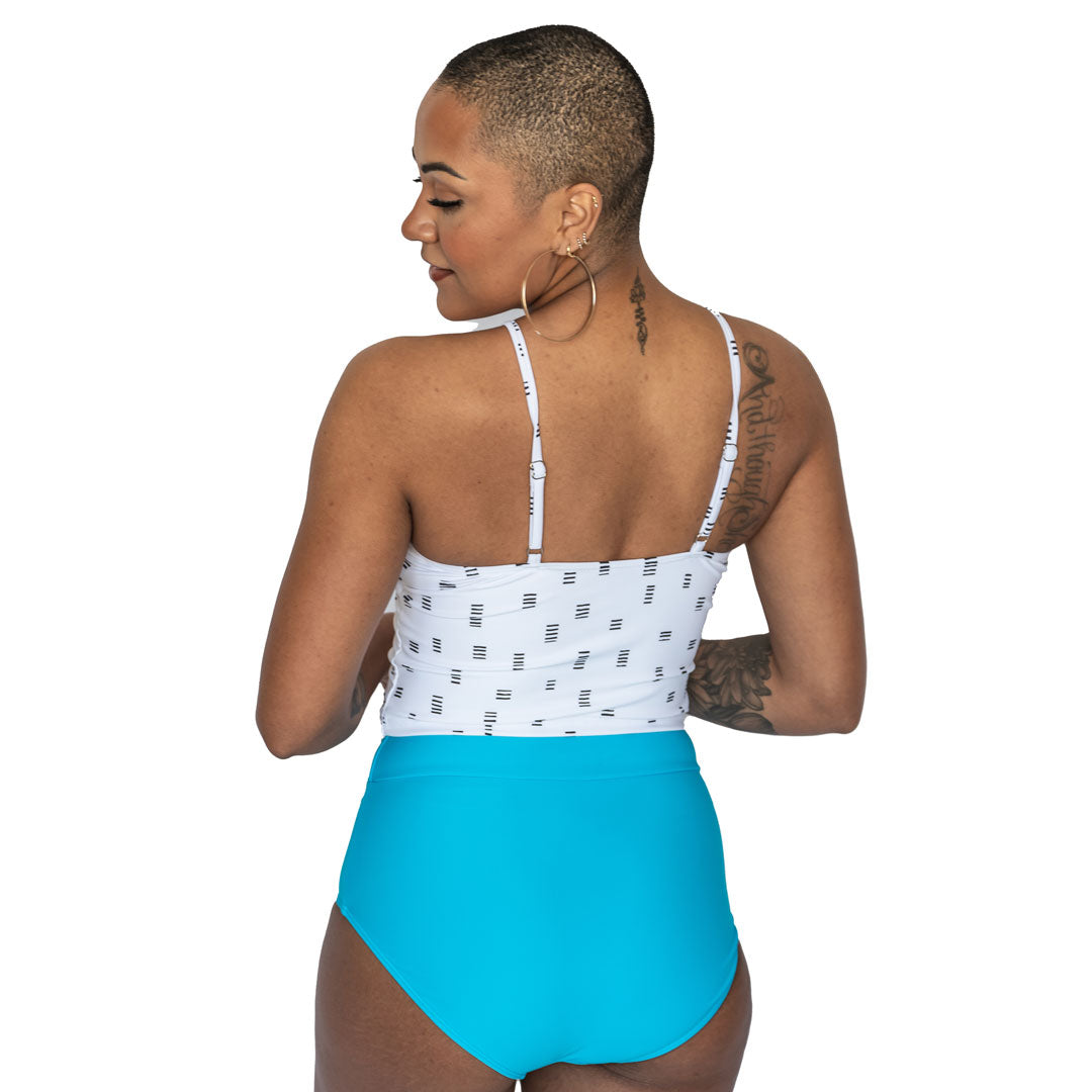 High Neck Tankini Top