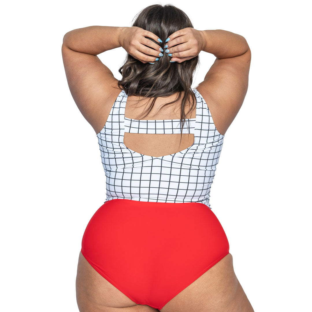 V Neck Tankini Top