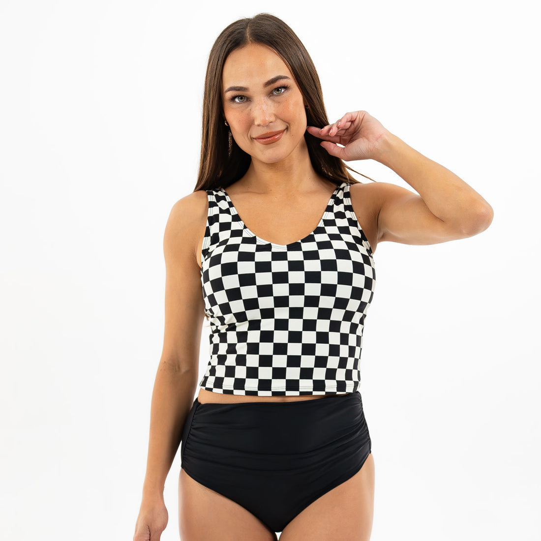 Ruched High Cut Seamless Bottoms