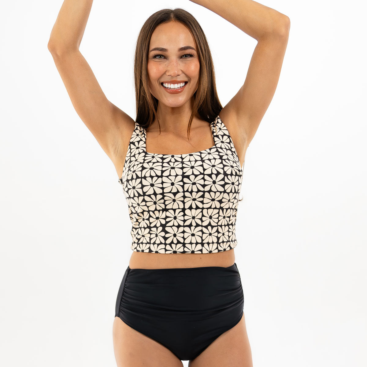 Ruched High Cut Seamless Bottoms