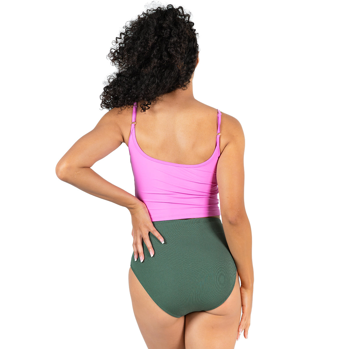 Ruched High Cut Seamless Bottoms