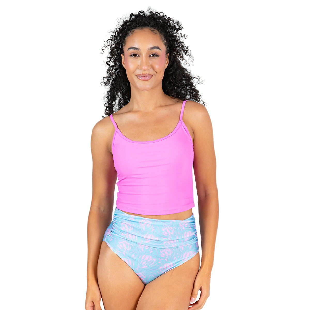 Spaghetti Strap Tankini Top