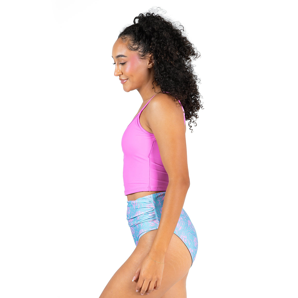 Spaghetti Strap Tankini Top