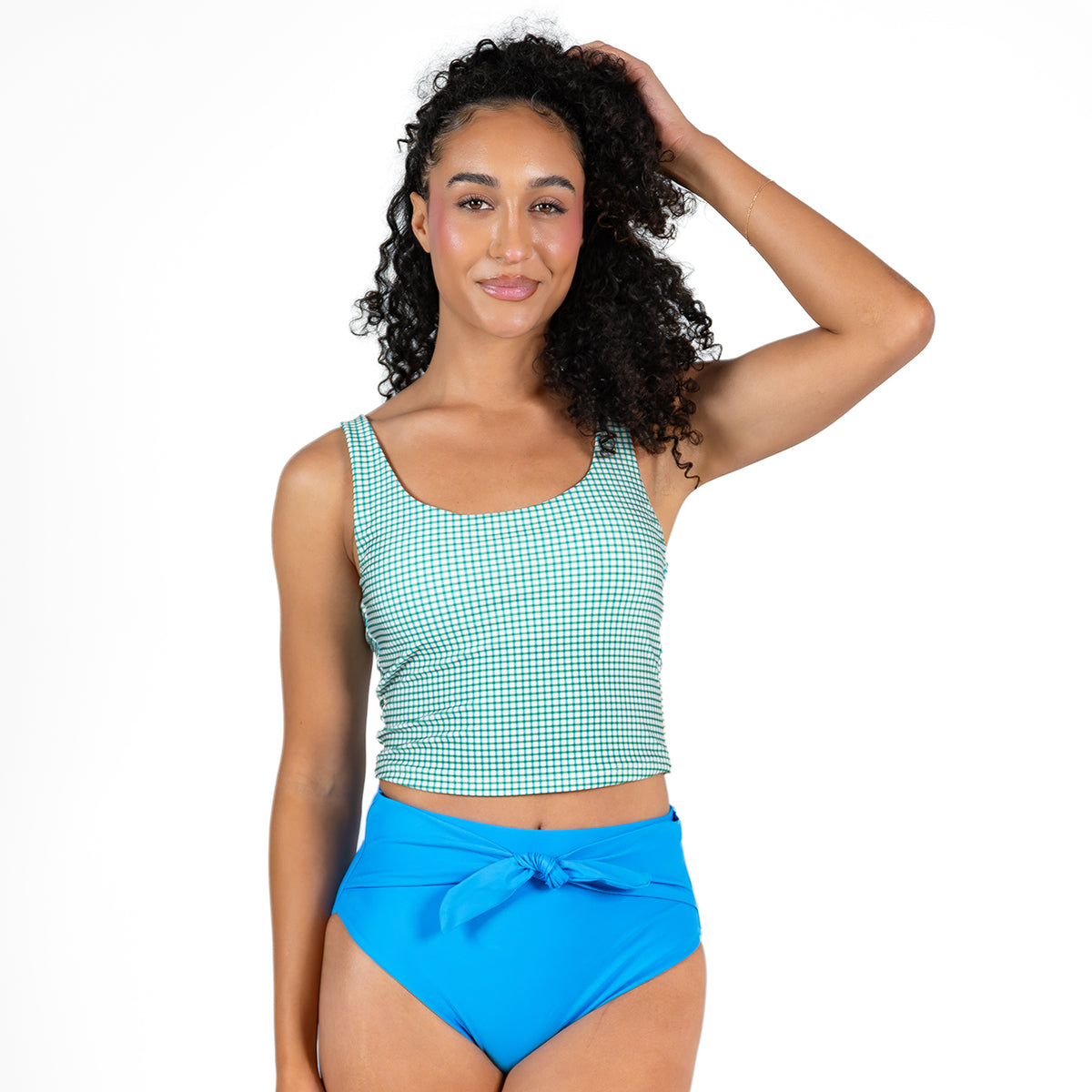 High Cut Waist Tie Bottoms