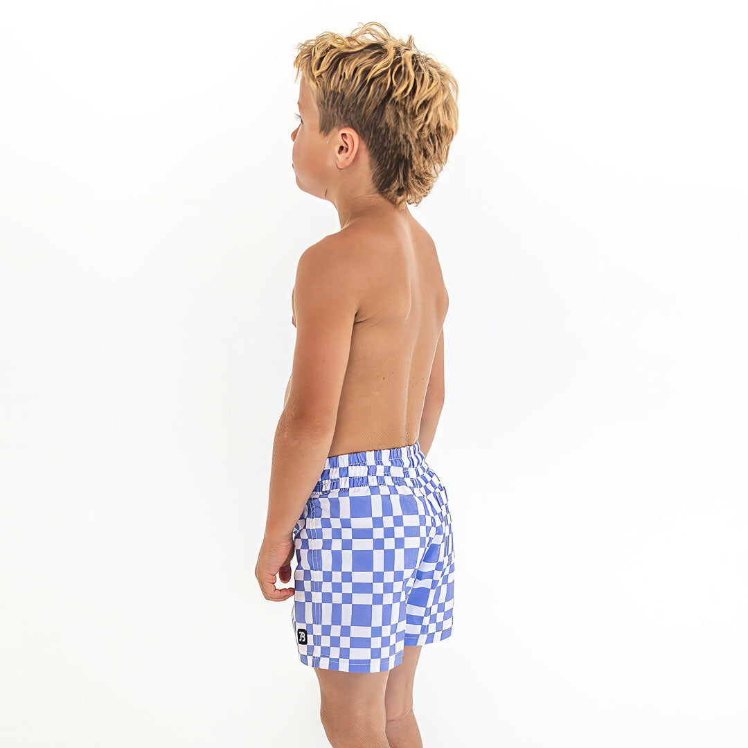 Reef Shorts (Boys), Periwinkle Check / Boys 2T, alternate product image by Janela Bay