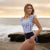 Puffy Sleeve Tankini Top