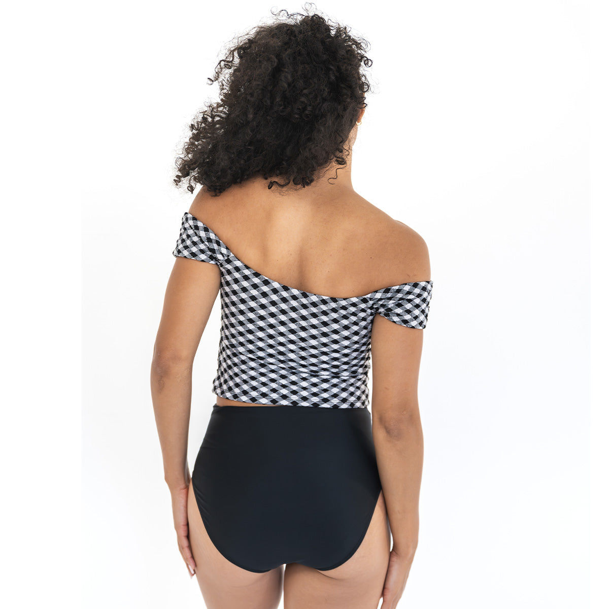 Drop Sleeve Tankini Top