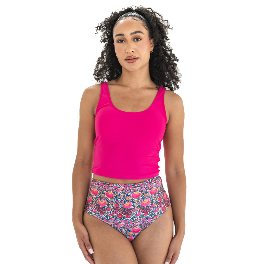 Triple Bow Back Tankini Top by Janela Bay