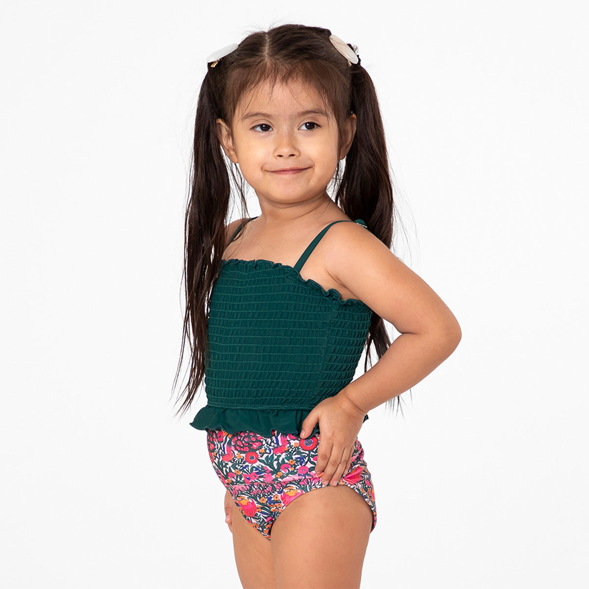 Smocked Tankini Top (Girls)