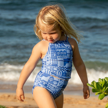 High Neck Tankini Top (Girls)