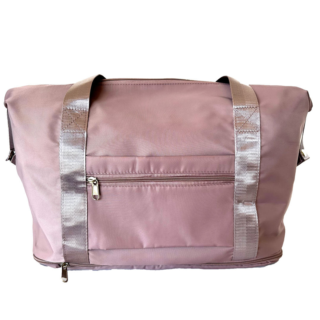 Limited Edition Janela Bay Travel Bag, Sugar Plum Mauve, alternate product image by Janela Bay