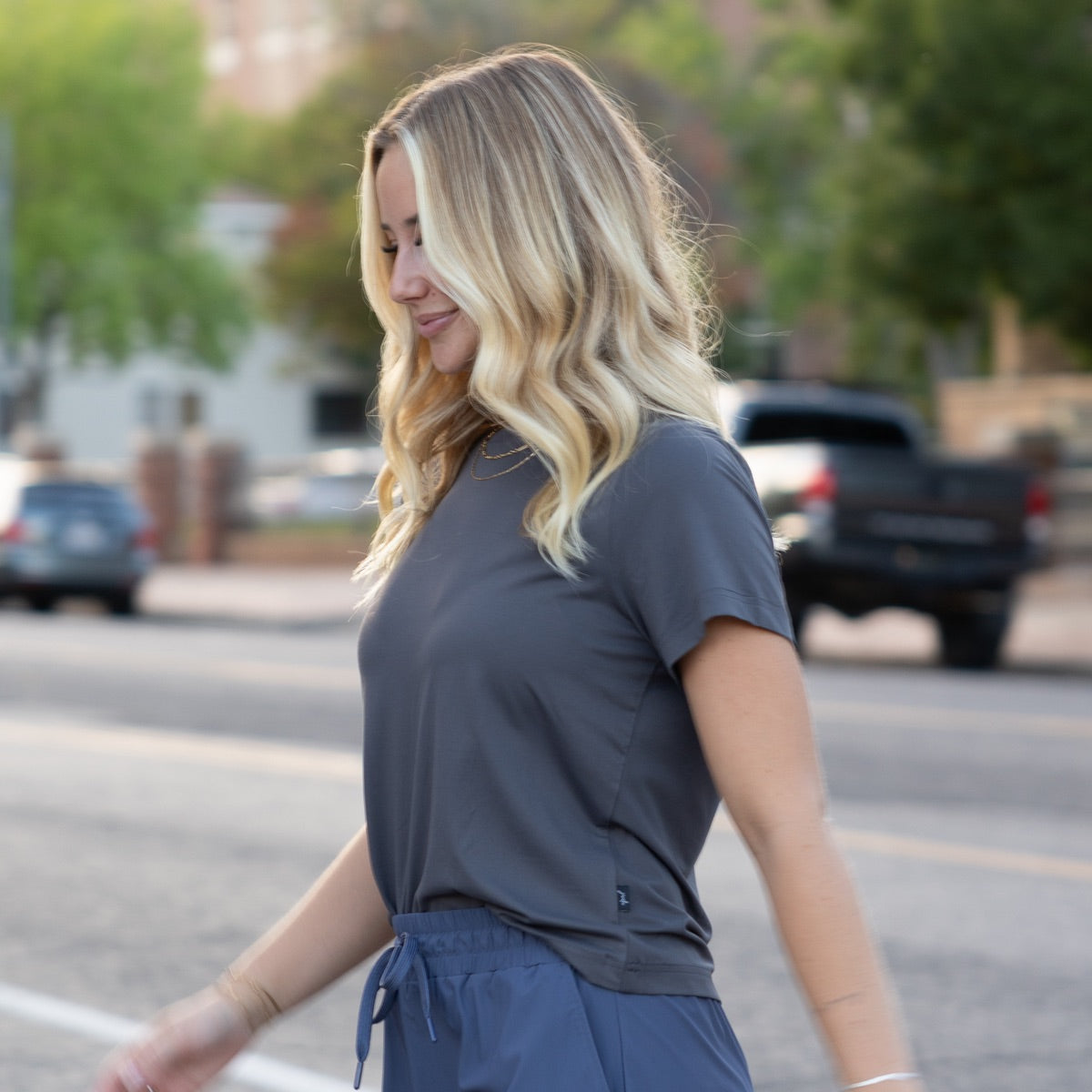 Boxy Crop Tee