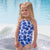 High Neck One Piece Swimsuit (Girls)