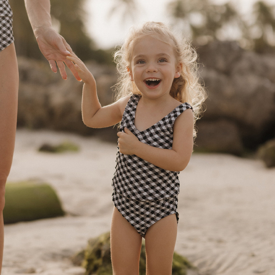 V Neck Tankini Top (Girls)
